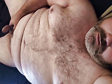 76Curvynthick - Up Close Pov Jacking Sexy Chubby Bi Bear Daddy W Huge Cum Splash!