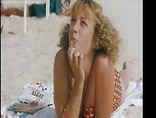Valeria Bruni Tedeschi In La Baule-Les-Pins (1990)