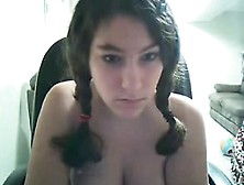 Pigtails Female On Cam