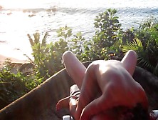 Fucking My Petite Filipina Wife On The Beach In Mexico 2
