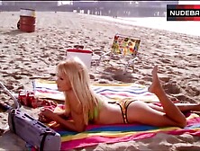 Pamela Anderson Sunbathing In Hot Bikini – V. I. P.