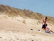 Couple Split By Strangers On A Nude Beach- Free Hd Porn 74 Es