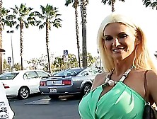 Facial Cum Shot For Sexy Blond Woman 2