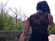 Springbreaklife Video: Sexy Latina Up Skirt And Booty Shake