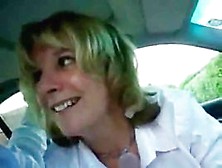 Dirty Amateur Milf Hitchhiker Blowing Me Right In The Car