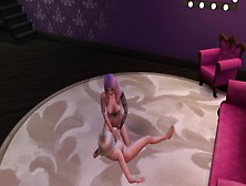 [Sasha&celeste] I Fuck My Gf In The Booty With A Strapon [Sims4]