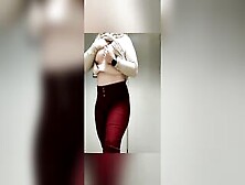 Solo Curvy Ex-Wife Pulls Her Jugs Out And Shows Her Vagina