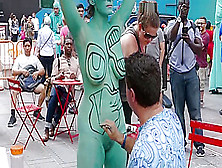 Bodypainting On The Private Parts Of Women - World Bodypaint