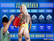 Crazy Weather Report With Gorgeous Milf Karma Rx