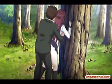 Hentai Schoolgirl Fucked In The Forest