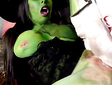 Wicked Witch Gives Scary Bj