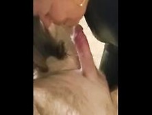 Milf Handsfree Cock Sucking And Cum Kiss