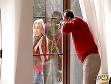 Nikki Violet Gets Lost And Caught By The Homeowner In A Country Adventure