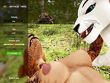 Feraliss [V0. 1. 1] Game Furry Animals Anthropomorphic Lesbian Leopard And Lioness 3D Animation Yiff