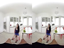 Virtual Reality Upskirt And Blowjob