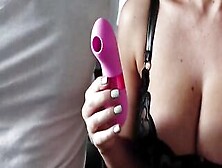 Big Tits Blonde Tries New Toys & Gets Fucked And Covered In Cum