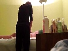 Massage Parlor Unexpected Handjob