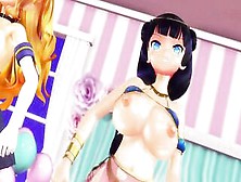 【Mmd R-18 Year Old Sex Dance】Tasty Temptation Extreme Butt Perverse Sweet Satisfaction ホットお尻 [Mmd]