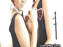 Horny Lesbian Teens Louisa May Teasing