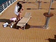 Rich Lady Has Wild Anal Sex On A Luxury Ship