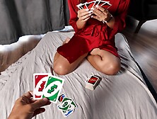 Stepmom Lost Her Pussy In Uno To Her Stepson