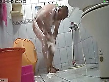 Dad Taking A Shower