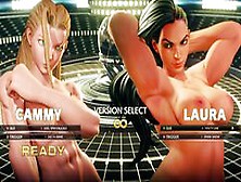 Street Fighter V - Cammy Vs.  Laura Nude