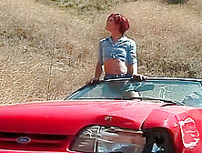 Kali Stylz And Lance Romance Get Busy In A Convertable