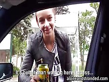 Amateur Teen Vanessa Rodriguez Nailed Inside The Car