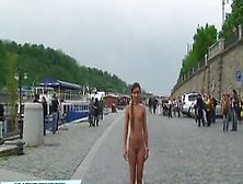Shy Girl Martina Naked On Public Streets