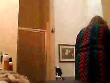 Hidden Cam Catches Milf Bathroom Counter Masturbating