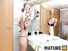 Mature4K.  A Moist Weekend With Granny