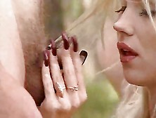 Long Nails Blowjob In Forest