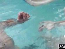 Beautiful Chick Gets Fucked In The Pool