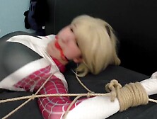 Spider Gwen Tied Up