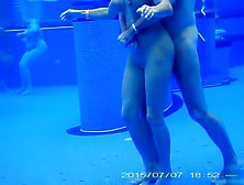Underwater Sex In The Pool At The Nudist Resort