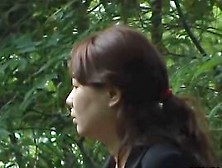 Sperm Sharking Video Of A Chubby Japanese Lady In A Park