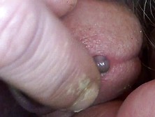 Fucking My Pee Hole With Worm