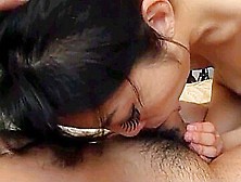 Cute Asian Deep Throats A Cock