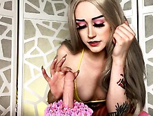 Pink Drip - Cake Sitting Dildo Fucking Cambros Porn