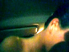 A Slim German Babe Adores Riding A Cock In The Car