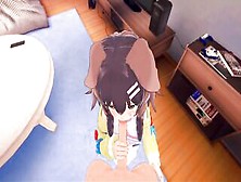 Adorable Vtuber Inugami Korone Gets Plowed From Your Point Of View - Hololive Anime.