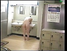 Absolutely Naked Amateur Is Spied On Changing Room Spy Cam