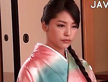 Hot Babe In Japanese Clothes