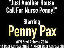 Sex Nurse Penny Pax Sucks Her Thick Cock Patient!