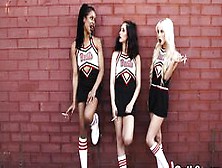 Goth Cheerleaders Got Fucked In A Foursome