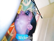 Mrs. Wicked Facefucked Deep,  Slow,  And Hard For Oral Throat Creampie