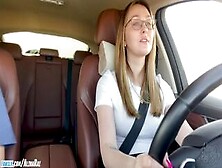 -More,  More,  I Want Deeper! "fucked Stepmom In Car After Driving Lessons"