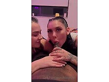 Bbc Double Blowjob With Two Sexy Teen Girls,  I Found It At Meetxx. Com