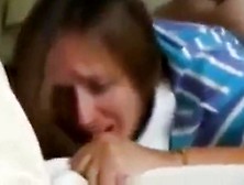 Mom's First Time Crying Anal